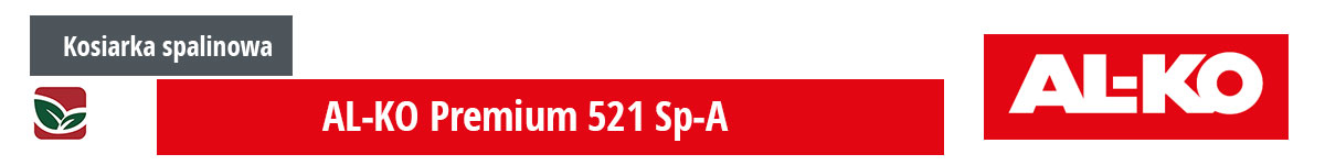 kosiarka spalinowa z napędem AL-KO 521 Sp-A